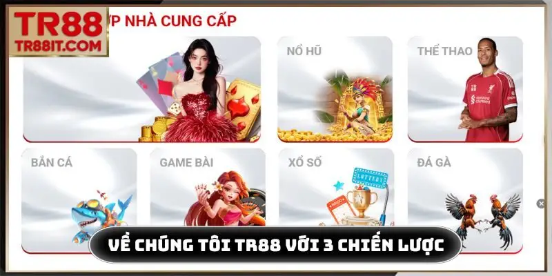 Về chúng tôi TR88 với 3 chiến lược